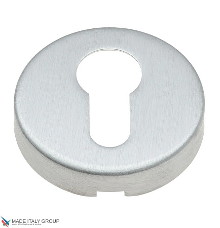 Накладки под цилиндр Fratelli Cattini CYL 7-CS матовый хром 2 шт.