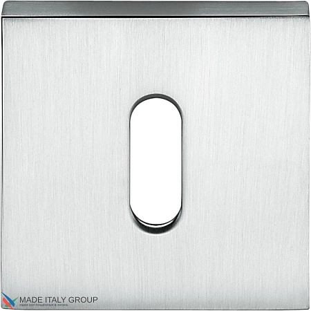 Накладки под кабинетный ключ COLOMBO MM13BB-CM матовый хром (2 шт)