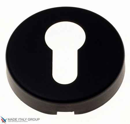 Накладки под цилиндр Fratelli Cattini CYL 7-NM матовый черный 2 шт.