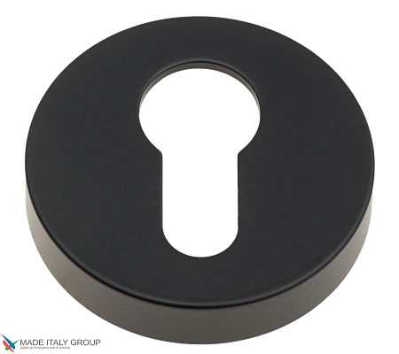 Накладки под цилиндр COLOMBO CD43GB-NM матовый черный (2 шт)