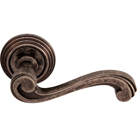 Дверная ручка на розетке Melodia 225 P Cagliari Античное серебро