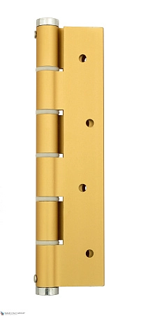 Петля пружинная Justor 5814.02 180 мм матовое золото (60 кг)