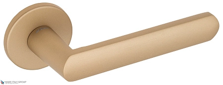 Дверные ручки Fratelli Cattini NEVADA 7FS-BS матовая латунь