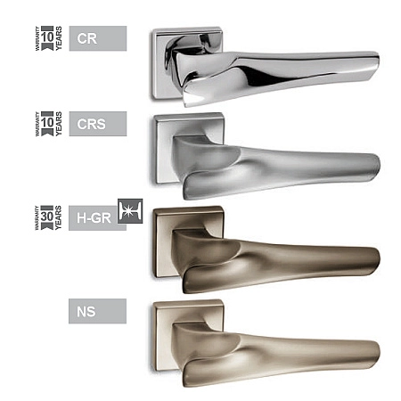 Дверная ручка Salice Paolo Anatomica SQ NS матовый никель