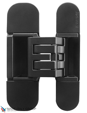 KUBICA HYBRID 6360 45 NR петля скрытая универсальная асимметричная, ЧЕРНЫЙ (60 kg)