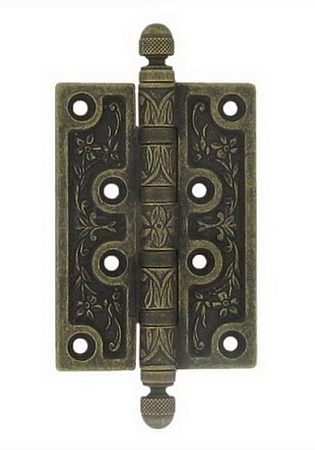 Дверная петля DND универсальная, 100 мм, бронза античная 2307 AF