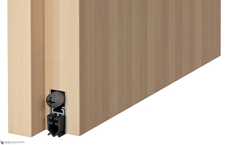 Автоматический порог врезной для межкомнатных дверей Comaglio 1712 / 800-700 мм, регулировка 2 уровня