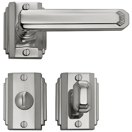 Ручка дверная Enrico Cassina Marianne C17811, никель глянцевый