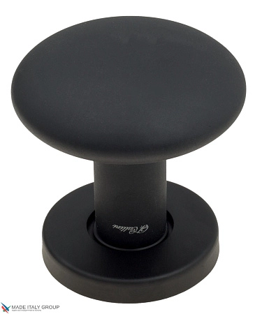 Дверная ручка-кноб поворотная Fratelli Cattini BRESCIA P34 Ø62 NM черный 1шт.