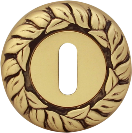 Накладка Cab Rose 60 mm Старинная латунь+коричневый