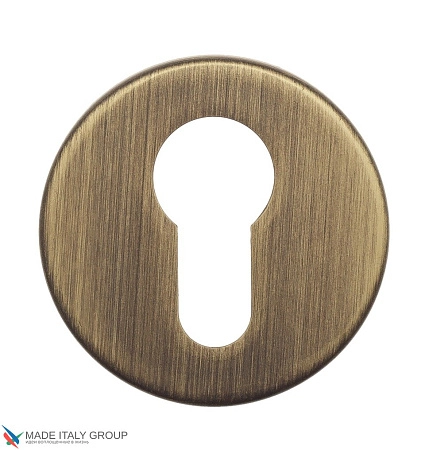 Накладки под цилиндр Fratelli Cattini CYL 7-BY матовая бронза 2 шт.