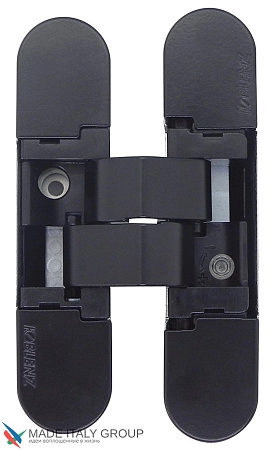 KUBICA K1019 DXSX, KOMBI HYBRID NO петля скрытая универсальная ЧЕРНЫЙ (52 kg)