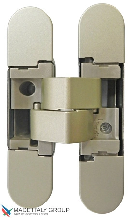 KUBICA K1019 DXSX, KOMBI HYBRID NS петля скрытая универсальная МАТОВЫЙ НИКЕЛЬ (52 kg)