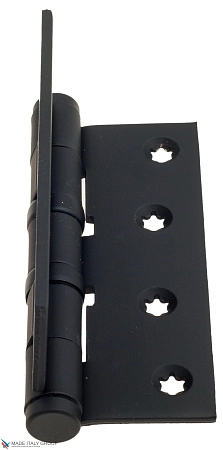 136NO403 Петля дверная универсальная Aldeghi PREMIUM 102x76x3 матовый черный