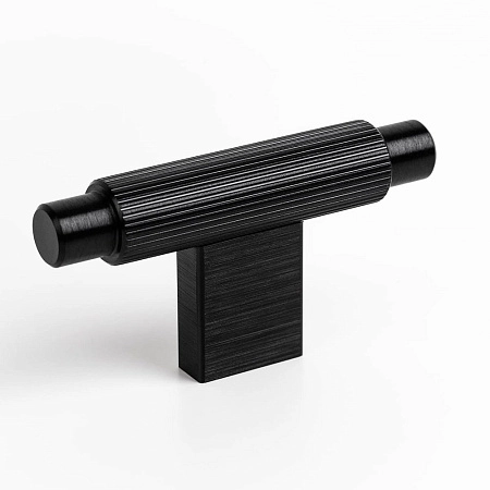 Мебельная ручка кнопка Viefe ARPA 70x37 мм черный