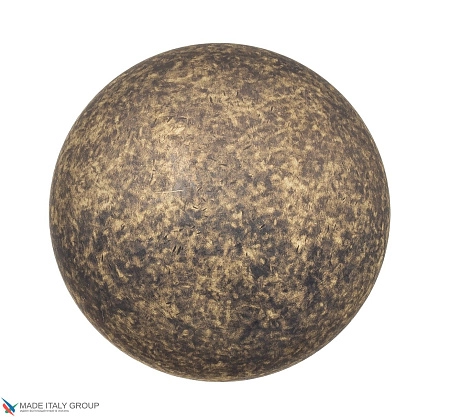 Дверная ручка-кноб поворотная Fratelli Cattini BRESCIA P34 Ø62 BA античная бронза 1шт.