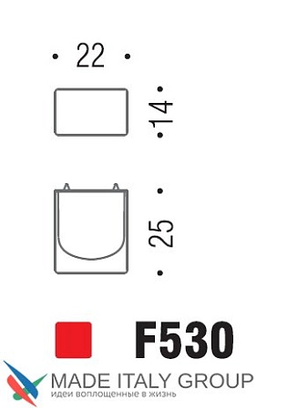 Мебельная ручка-кнопка (кноб) Colombo Formae F530-CM матовый хром