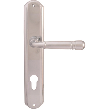 Дверные ручки на планке Melodia 293/131 Cyl Alpha Полированный хром