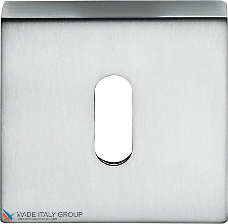 Накладки под кабинетный ключ COLOMBO MM13BB-CM матовый хром (2 шт)