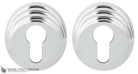 Накладки под цилиндр COLOMBO DB 13 Y полированный хром (2 шт)