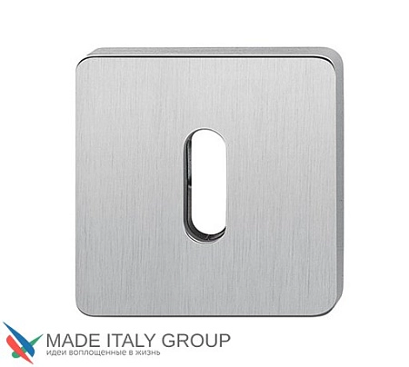 Накладки под кабинетный ключ COLOMBO BT13BB-CM матовый хром (2 шт)