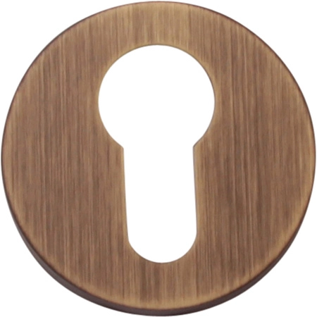 Накладка Cyl круглая Матовая бронза (50PVC)