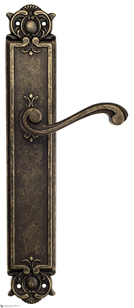 Дверные ручки Venezia VIVALDI на планке PL97 античная бронза
