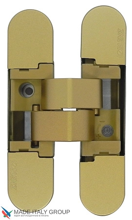 Дверная петля скрытая универсальная Venezia KMB3-OS матовое золото