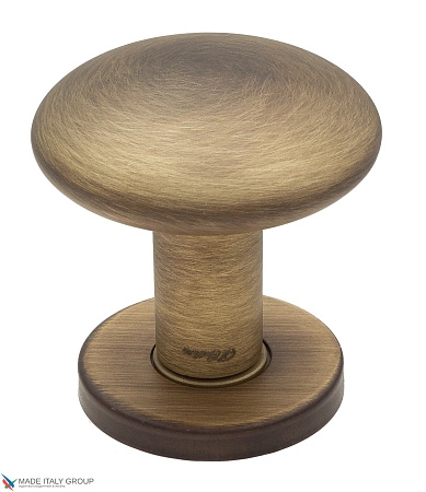 Дверная ручка-кноб поворотная Fratelli Cattini BRESCIA P34 Ø62 BY матовая бронза 1шт.