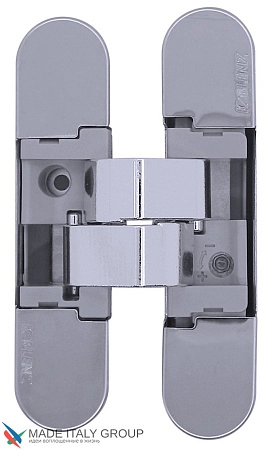 KUBICA K1019 DXSX, KOMBI HYBRID CL петля скрытая универсальная ПОЛИРОВАННЫЙ ХРОМ (52 kg)