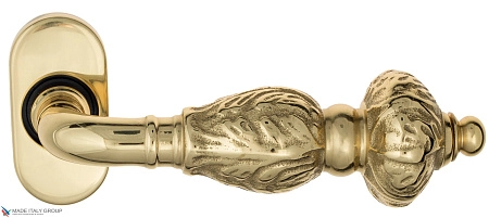 Ручки для профильных дверей Venezia LUCRECIA EP полированная латунь