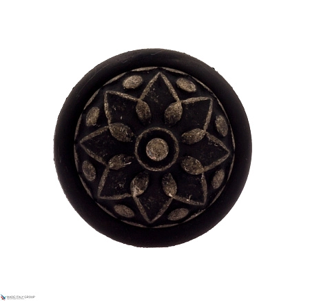 Дверной ограничитель напольный Fratelli Cattini F4 FA античное серебро