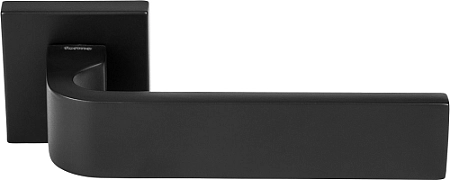 Дверная ручка на розетке Forme 413K Monza Черный матовый (FIXA)