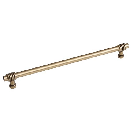 47104-22 Ручка-скоба мебельная, старая бронза 224 мм