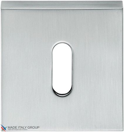 Накладки под кабинетный ключ COLOMBO MM13BB-CM матовый хром (2 шт)