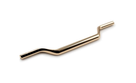 Мебельная ручка скоба Viefe VALLEY м/о 160 мм L= 223 мм золото глянцевое