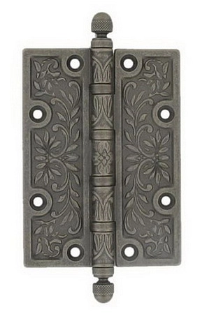 Дверная петля DND универсальная, 125 мм, серебро античное 2307/1 FAN