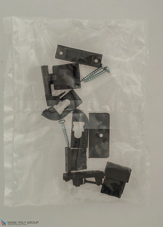 Автоматический порог накладной для межкомнатных дверей Comaglio 1450 / 700-500 мм, регулировка 1 уровень, темно-коричневый