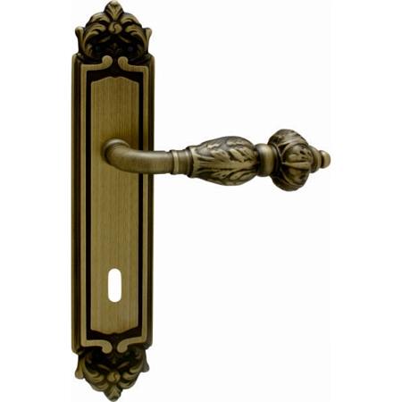 Дверные ручки на планке Melodia 230/229 Cab Gemini Матовая бронза