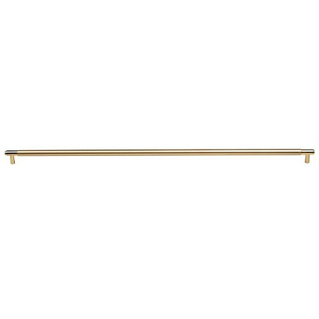 Мебельная ручка mod. E333 VIVA 700 МАТОВАЯ ЛАТУНЬ/ЛАТУНЬ