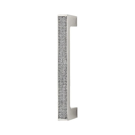 Дверная ручка-скоба Linea Cali Zen 1157 180 mm матовый хром / Swarovski