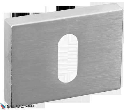 Накладки под кабинетный ключ Fratelli Cattini KEY 6-CS матовый хром 2 шт.