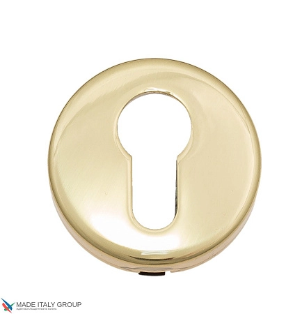 Накладки под цилиндр Fratelli Cattini CYL 7-OLV полированная латунь 2 шт.