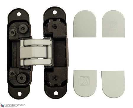 KUBICA K8000 ATOMIKA DXSX, CR.SAT петля скрытая универсальная МАТОВЫЙ ХРОМ (60 kg)