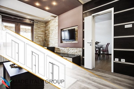 Система CompactTwin 800B90SX левая (180°, регулируемый стопор)