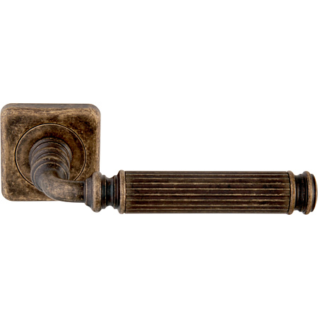 Дверная ручка на розетке 290 Z1 Rania Античная бронза