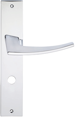 Дверные ручки на планке Forme 218/P06 WC Antares Полированный хром