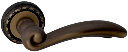 Дверная ручка на розетке 458 D Firenze Затемненная бронза