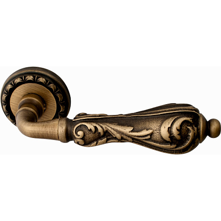 Дверная ручка на розетке Melodia 229 D Libra Матовая бронза