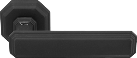 Дверная ручка на розетке Forme 217 RAT Themis Черный матовый Дверная ручка на розетке Forme 217 RAT Themis Черный матовый